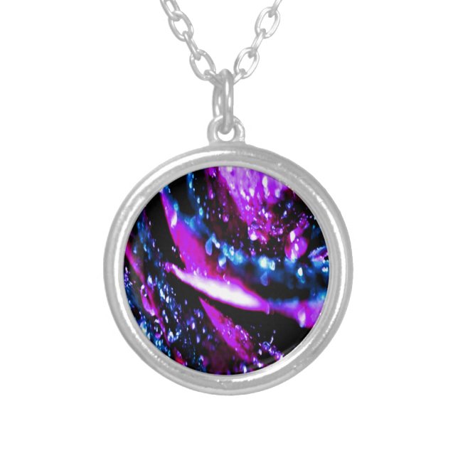 Purple Rose Necklace (Front)