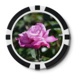 Purple Rose Poker Chips