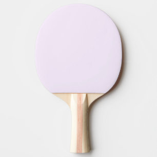 Purple Rose Soft Pale White Pastel Solid Color Ping Pong Paddle