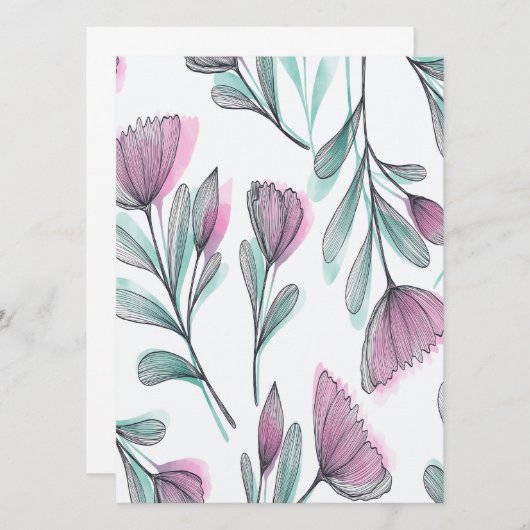 Purple roses (Front/Back)