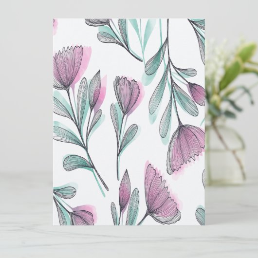 Purple roses (Standing Front)