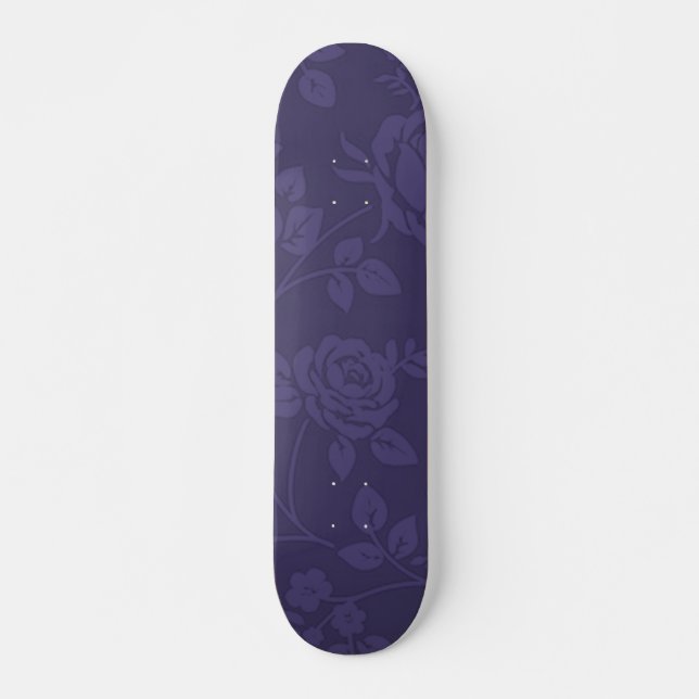 Purple Roses Skateboard (Front)