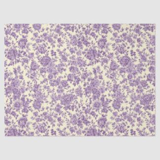 Purple Roses  Tissue Paper
