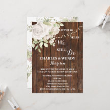 Purple Roses Wedding Anniversary Renewal Vows