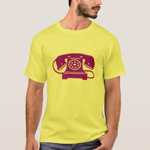 Purple rotary phone T-Shirt