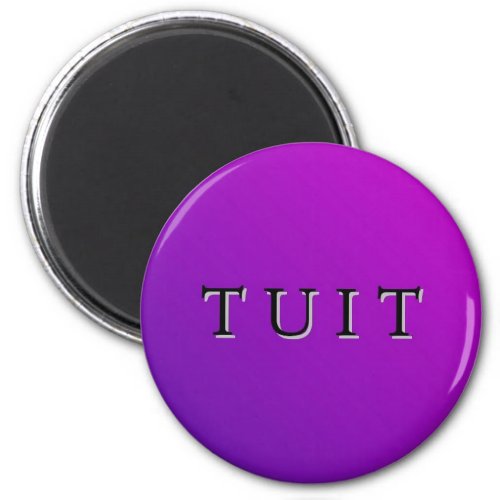 Purple Round Tuit Magnet