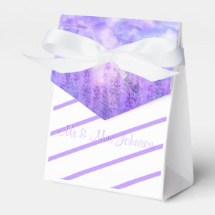 Purple Sage & A Butterfly Favor Boxes