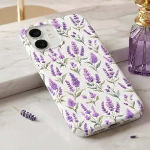 Purple Sage Green Lavender Flowers iPhone 17 Case