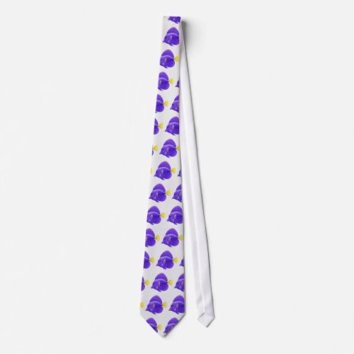 Purple Sailfin Tang Tie