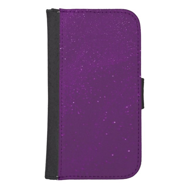 Purple Sand Samsung Galaxy Wallet Case (Front)