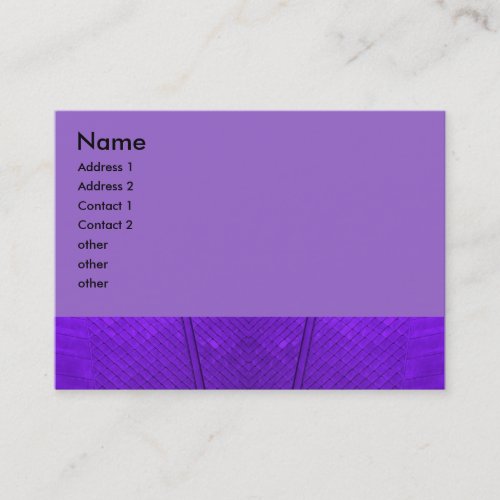 purple scales business card templates