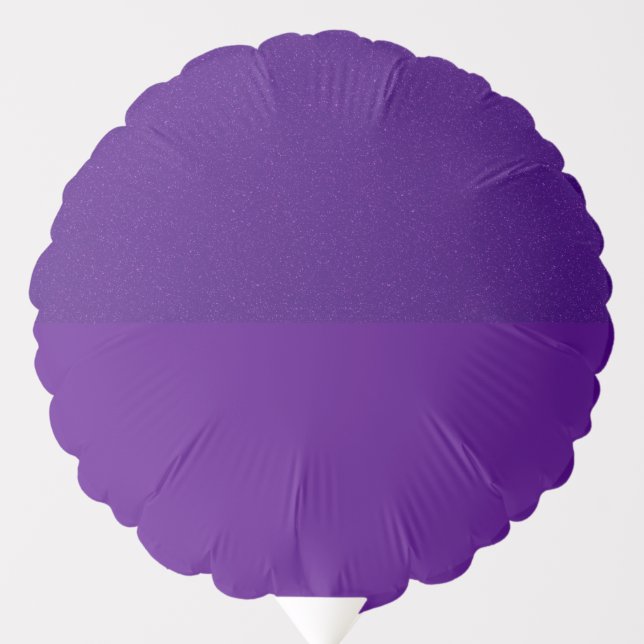 Purple Scalloped Edge Foil Balloon – Customizable (Front)