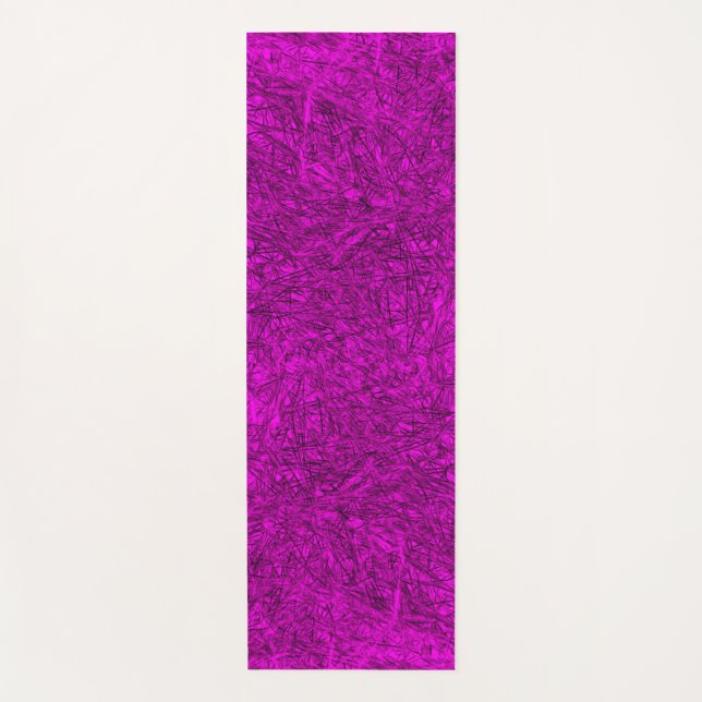 Purple scribles yoga mat (Front)