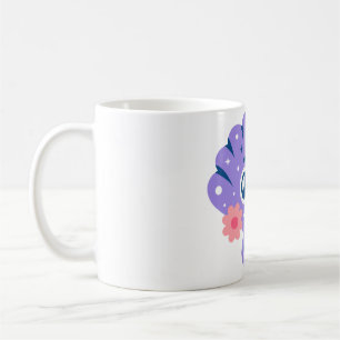Purple Seashell Coffee Mug