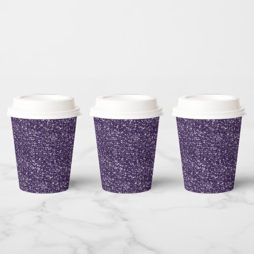 PURPLE SEQUINS_PAPER PARTY CUPS