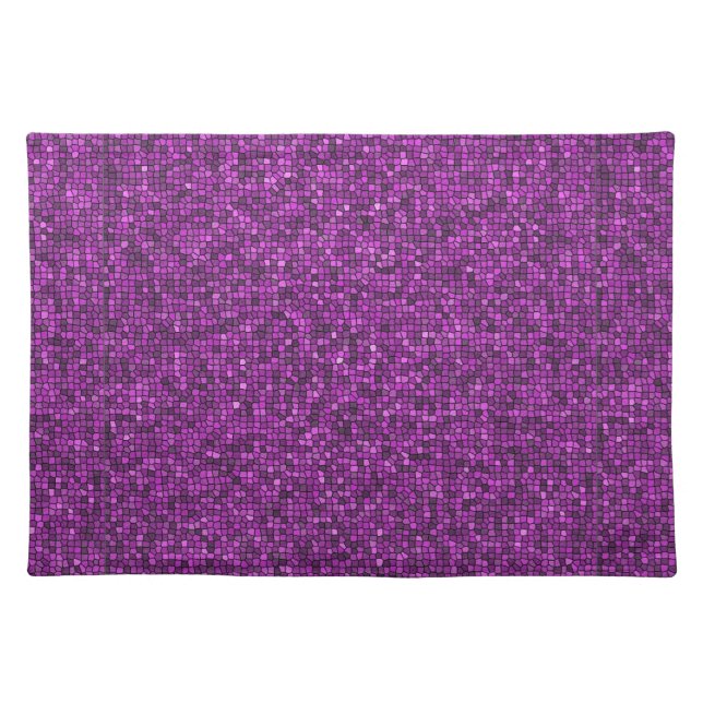 Purple Sequins Placemat (Front)