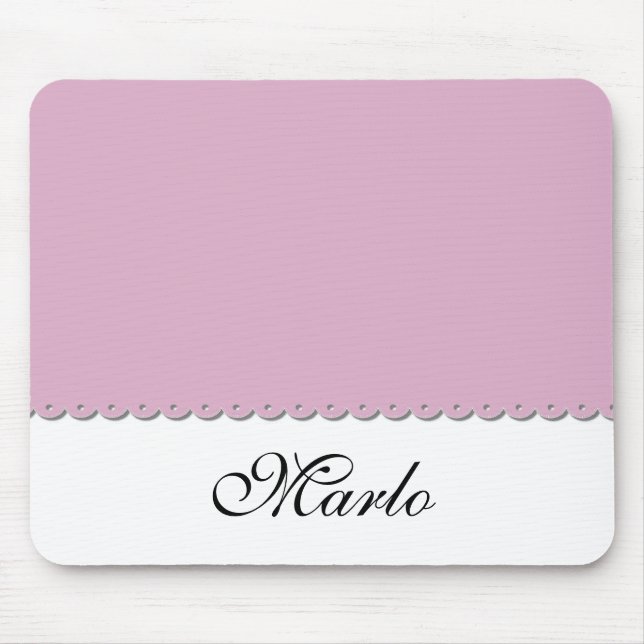 Purple Shade Mousepad - Customizable (Front)