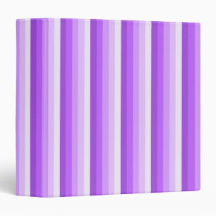 Purple shadow stripes 3 ring binder