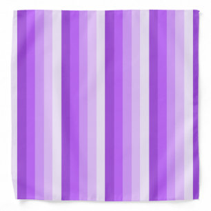 Purple shadow stripes bandana