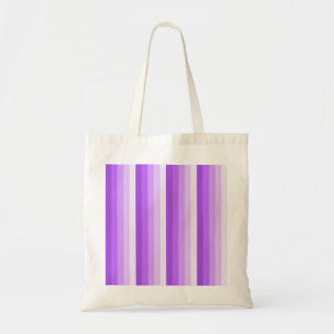 Purple shadow stripes tote bag