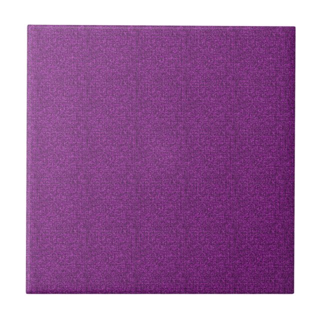 Purple Shimmer Ceramic Tile (Front)