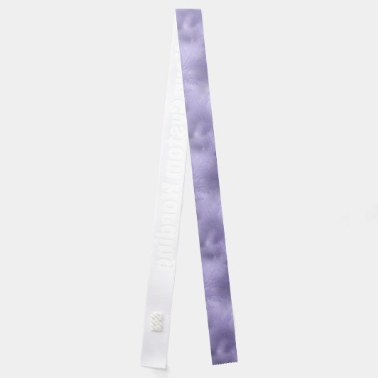 Purple shimmer DIY wording bridal shower party Sash (Back)