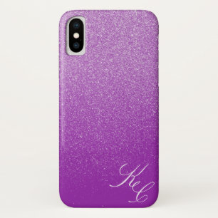 Purple Shimmer Dust Personalized Phone Case