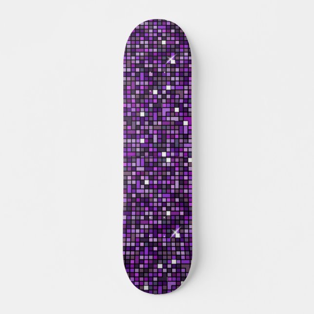 Purple Shimmer Skateboard (Front)