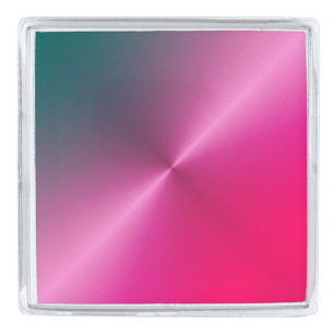 Purple Shine Card Holder Silver Finish Lapel Pin