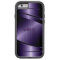 Purple Shiny Metallic Brushed Aluminum Look