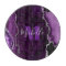 Purple & Silver Glitter Marble Agate Monogram