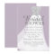Purple Silver Glitter White Dress Bridal Shower