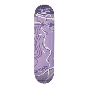 Purple Skateboard