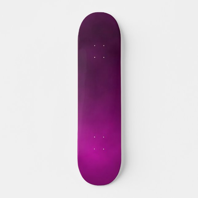 purple skateboard deck (Front)