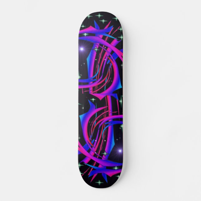 Purple Skateboard Deck (Front)