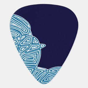 Purple Skies Guitar Pick