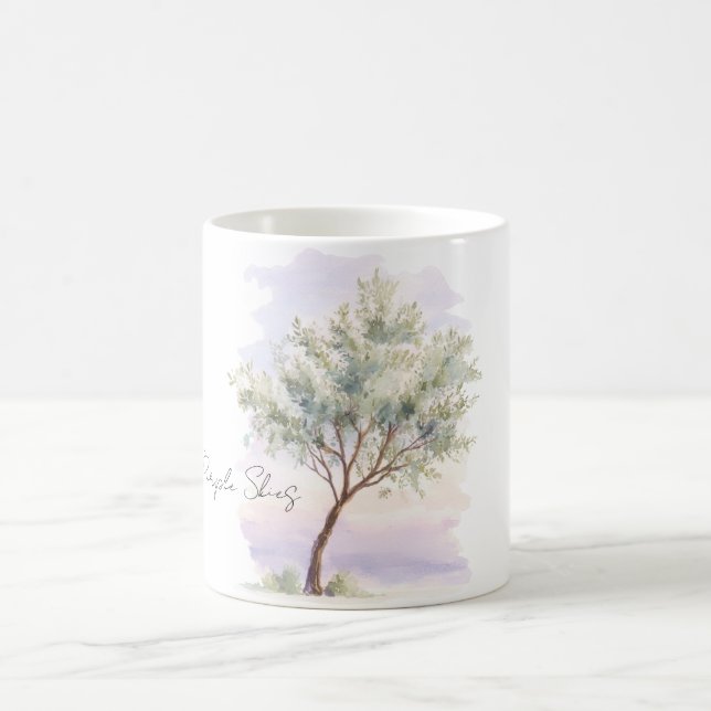 Purple Skies Tree Coffee Mug (Center)