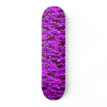 Purple Skull Camo Skateboard