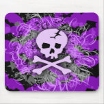 Purple Skull Gothic MousePad