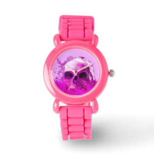 Purple Skull in Water Watch