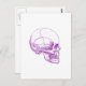 purple skull postcard | Zazzle