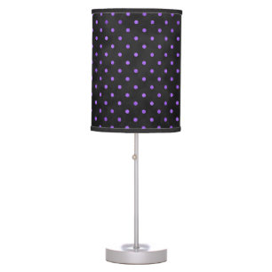 Purple Skulls and Sunflower Series Design 14  Table Lamp