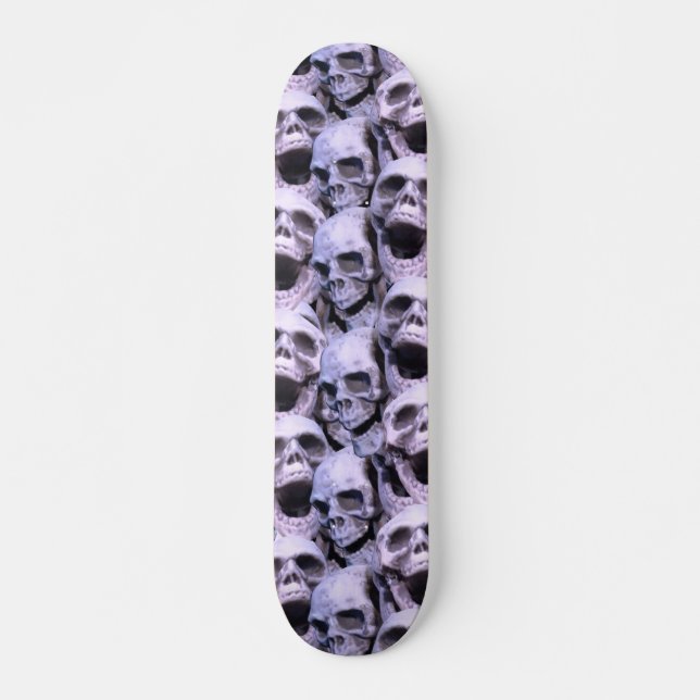 Purple Skulls Skateboard (Front)