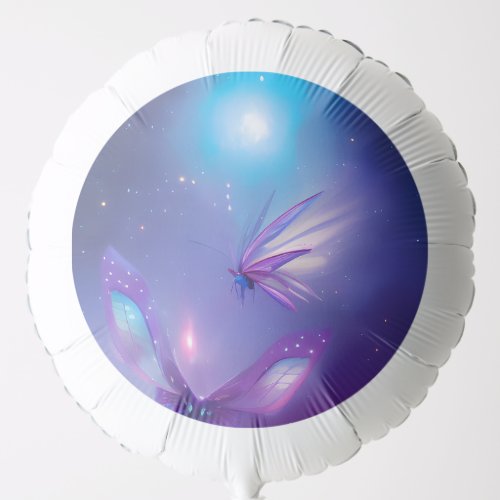 Purple Sky Bug  Butterfly Balloon