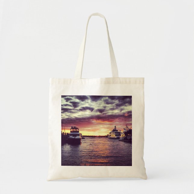 Purple Sky Tote Bag (Front)