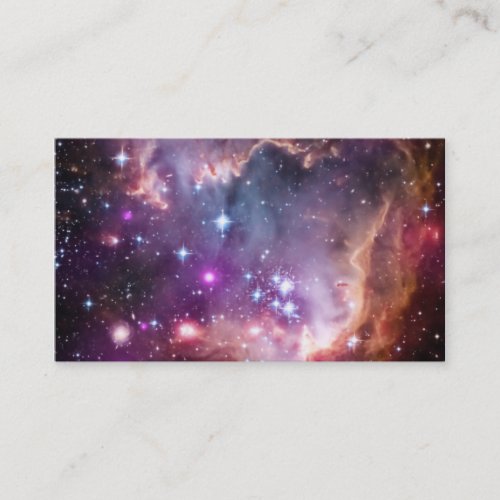 Purple Small Magellanic Cloud Business Card