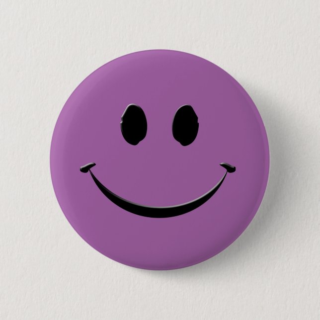 Purple Smile Button (Front)