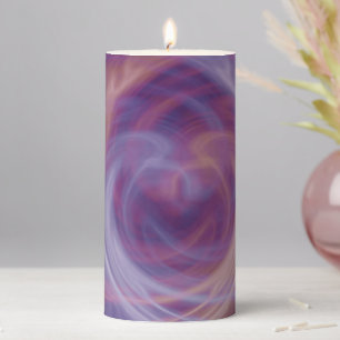 Purple Smoke 3" x 6" Pillar Candle