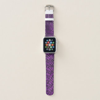 Purple Snake Skin Look Apple Watch Band