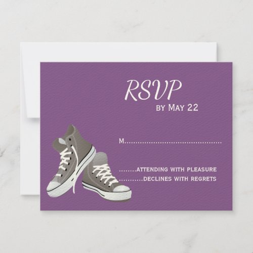 Purple Sneakers RSVP